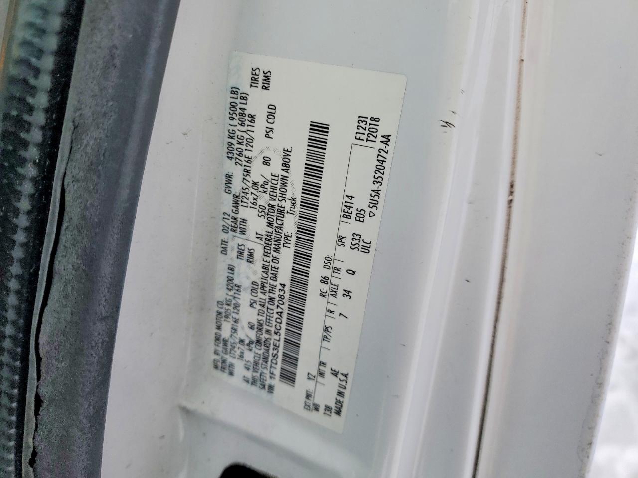 Ford Econoline E350 Super Duty Van