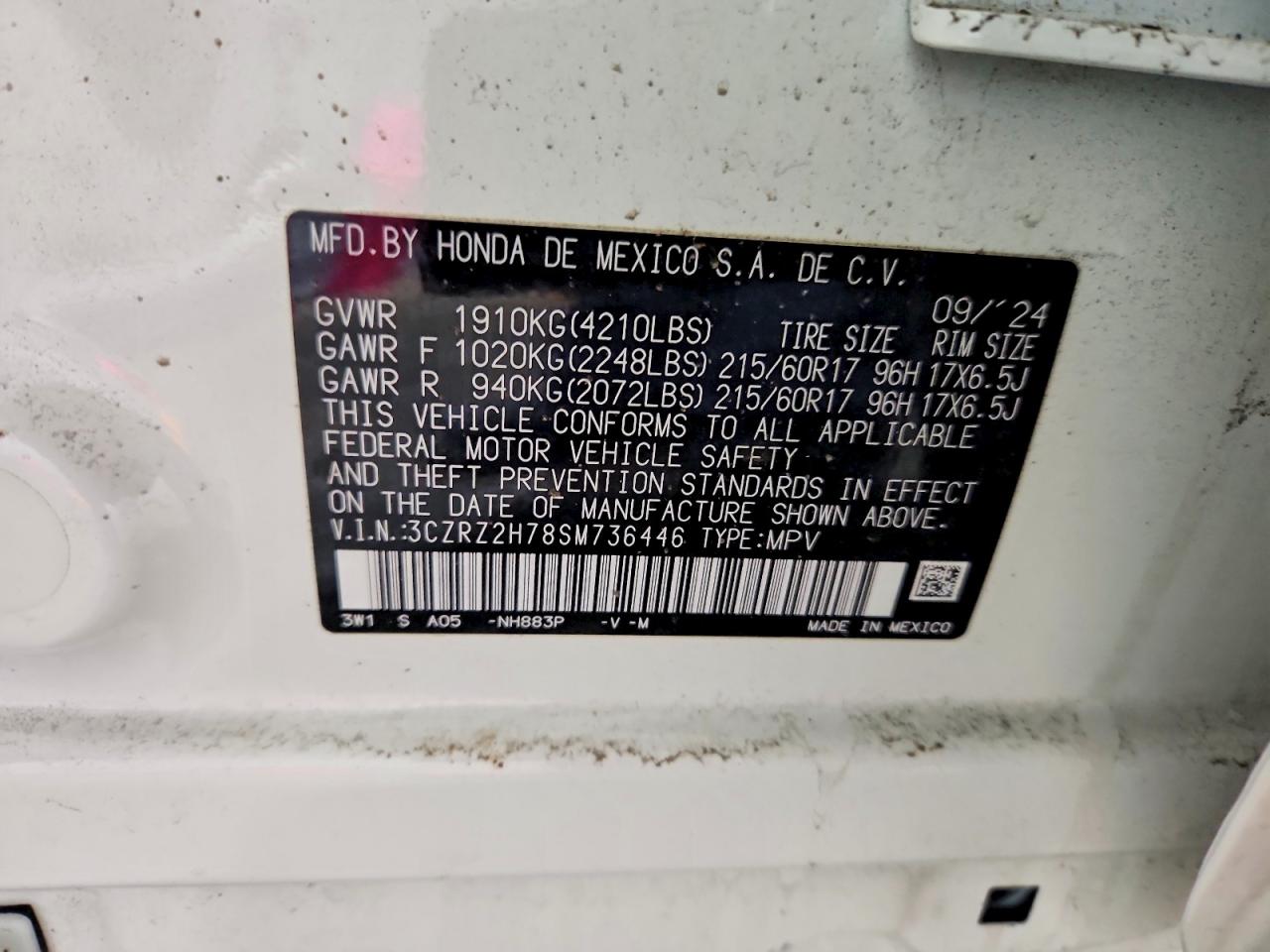 Honda HR-V Exl