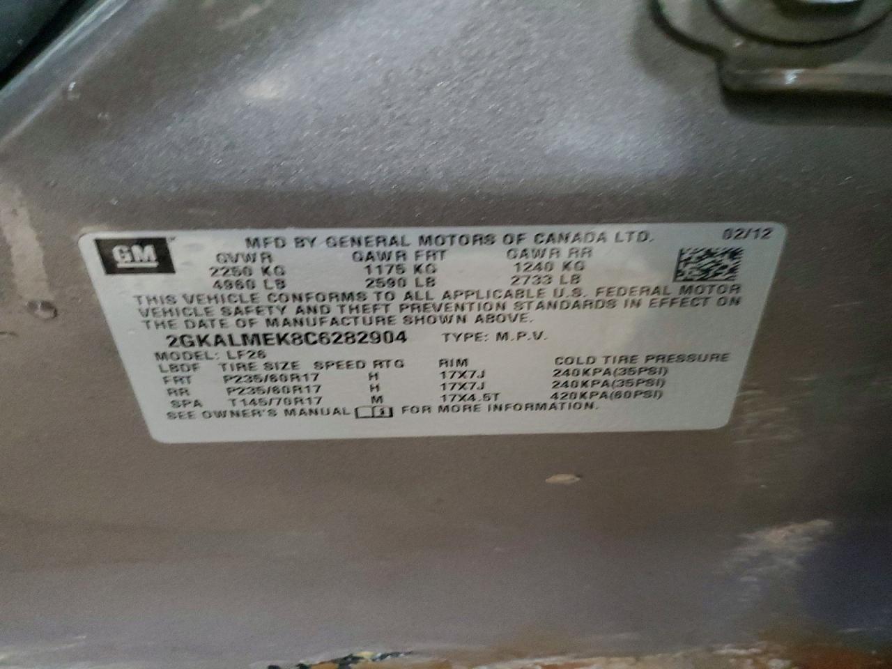 GMC Terrain Sle