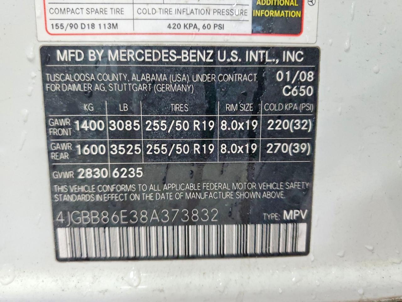 Mercedes-Benz M-Class 350