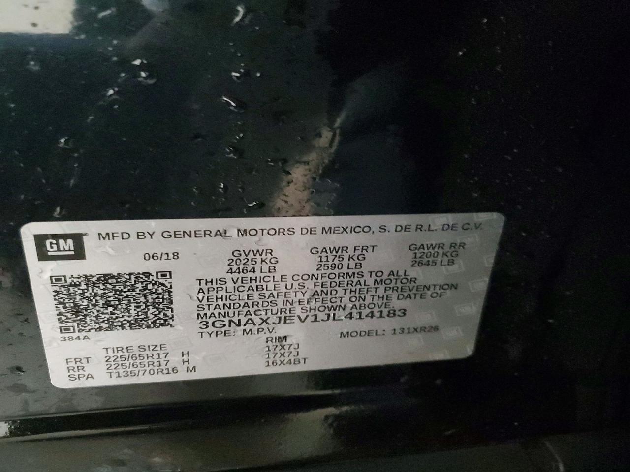 Chevrolet Equinox Lt