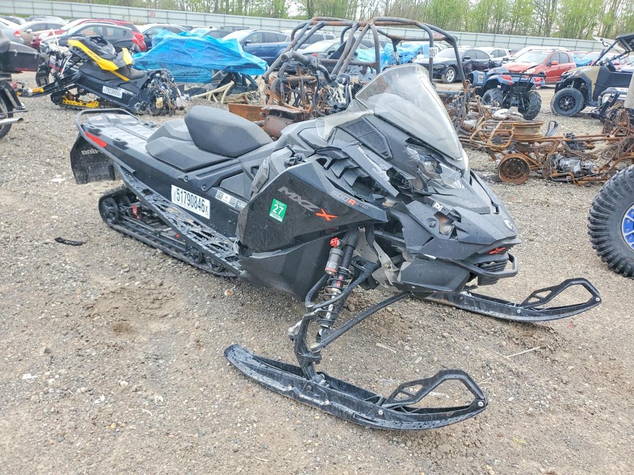 Salvage Renegade Ski Doo Image