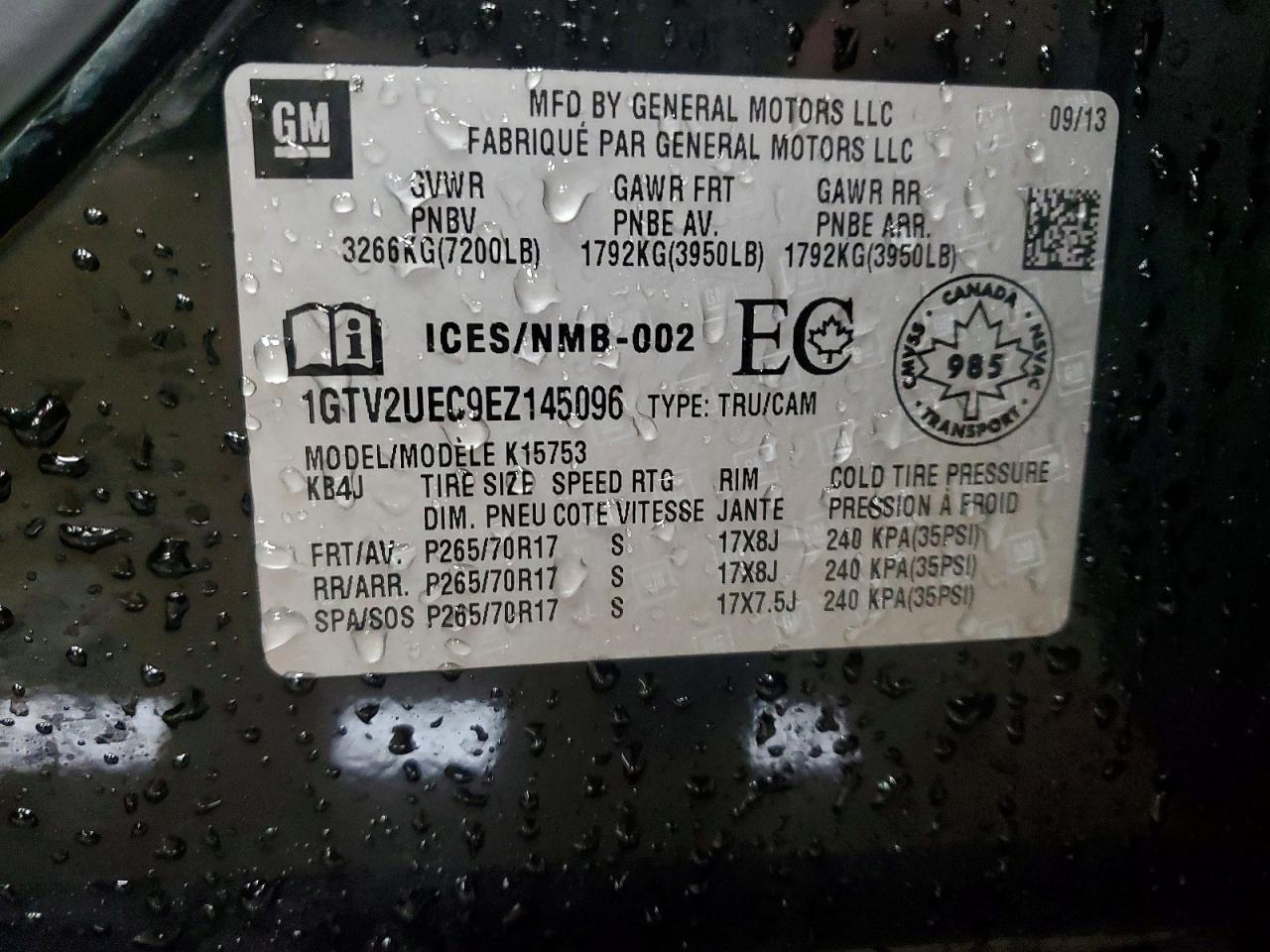 GMC Sierra K1500 Sle