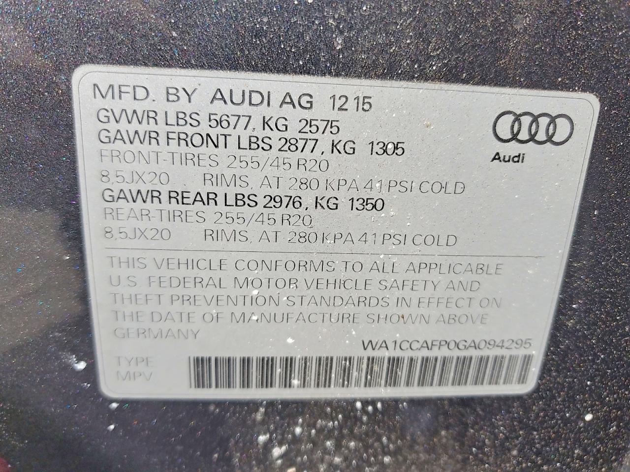 Audi Sq Premium Plus