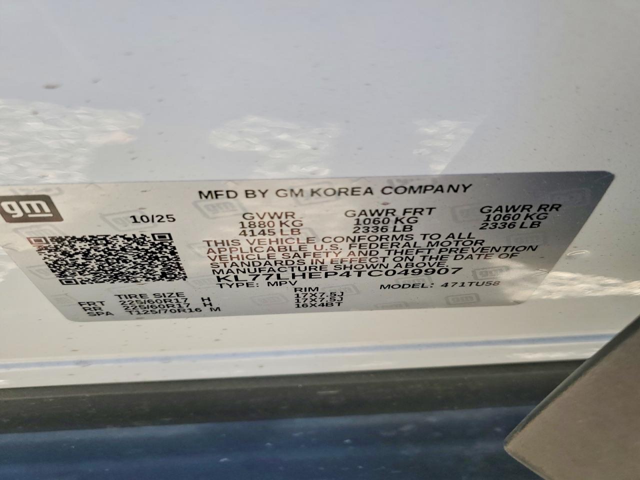 Chevrolet Trax 1lt