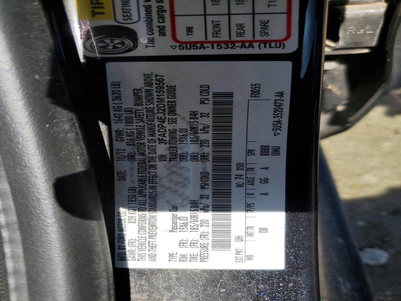 Ford Fiesta Se