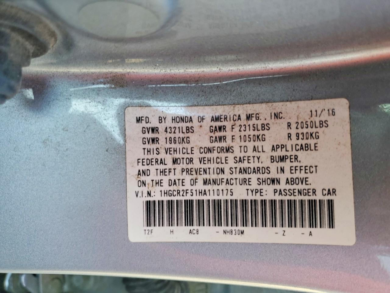 Honda Accord Sport