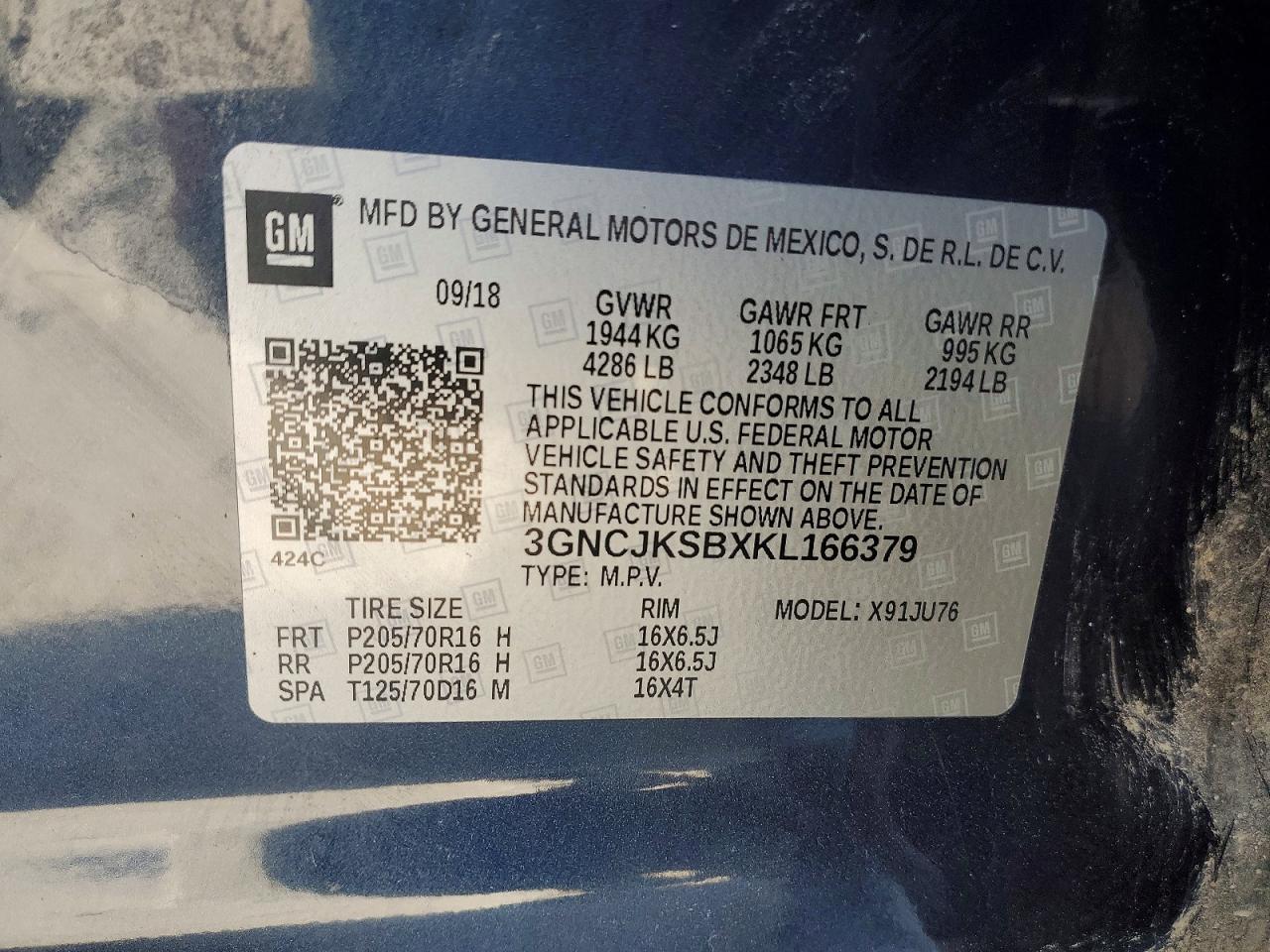 Chevrolet Trax Ls