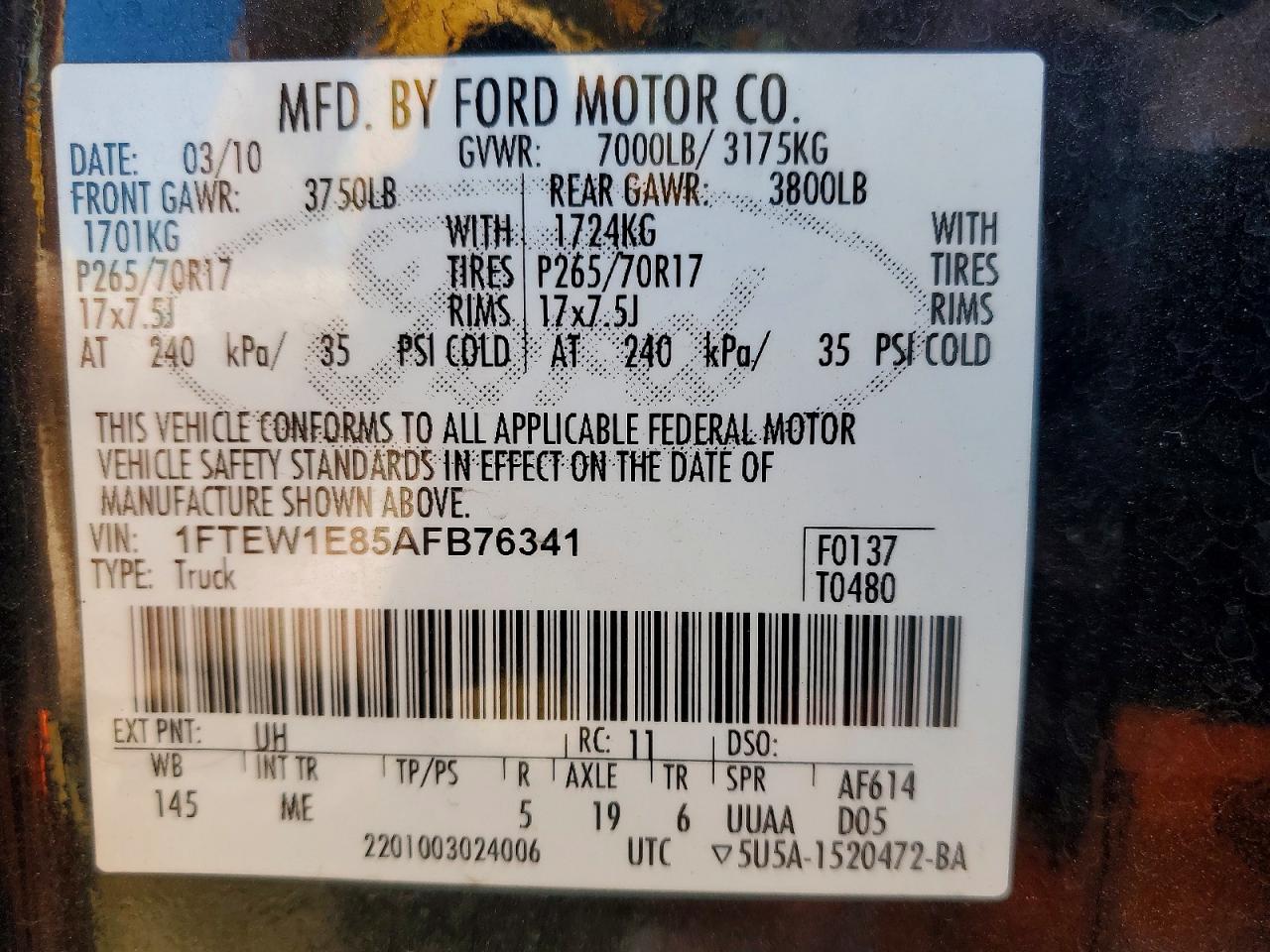 Ford F-150 Supercrew
