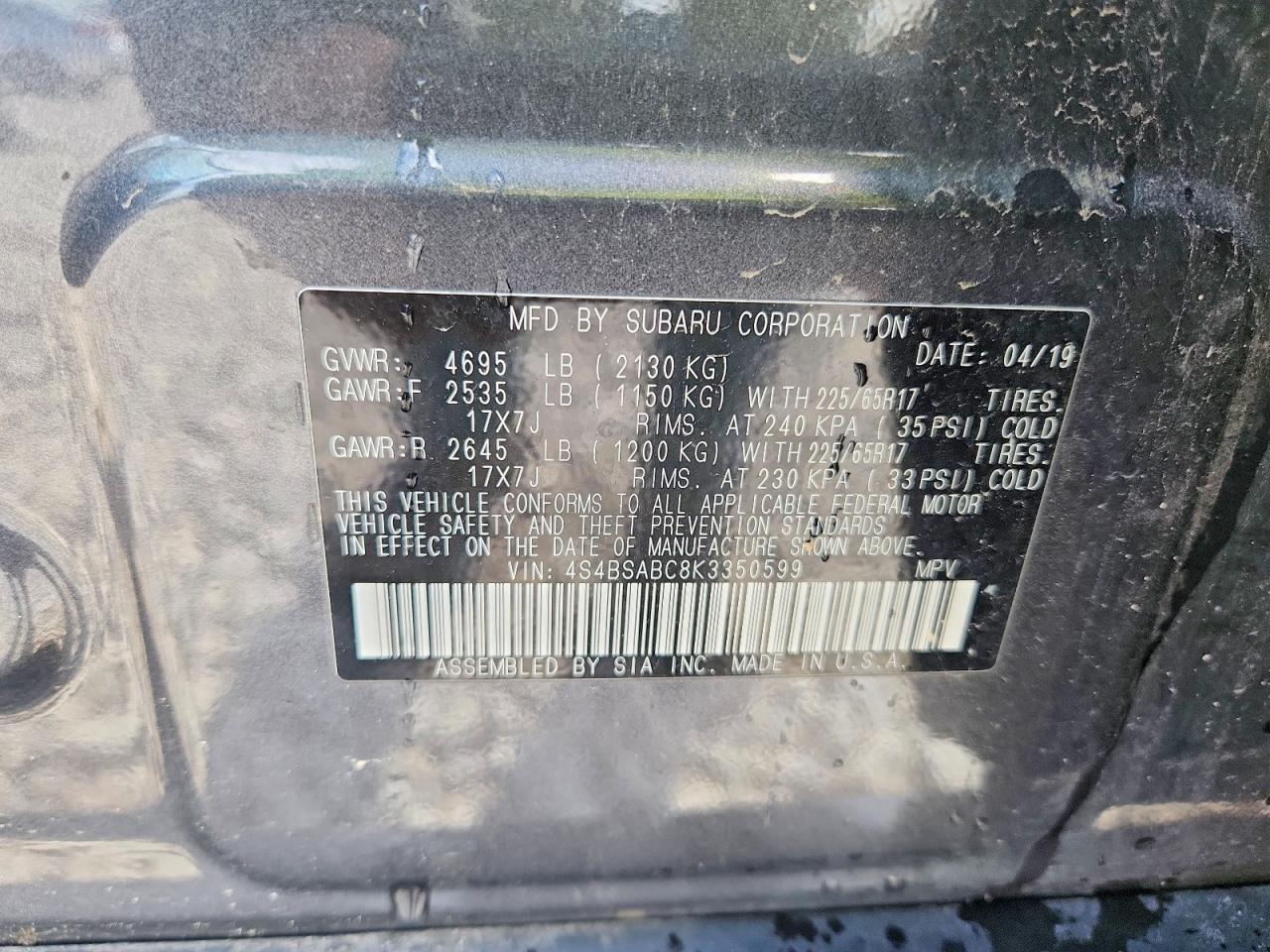 Subaru Outback 2.5i