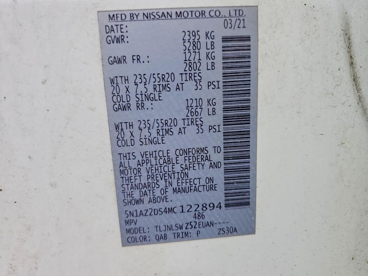 Nissan Murano Platinum