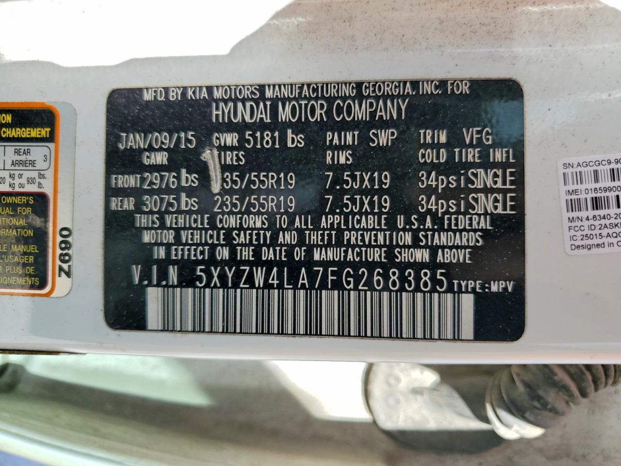 Hyundai SANTA FE 2.0t