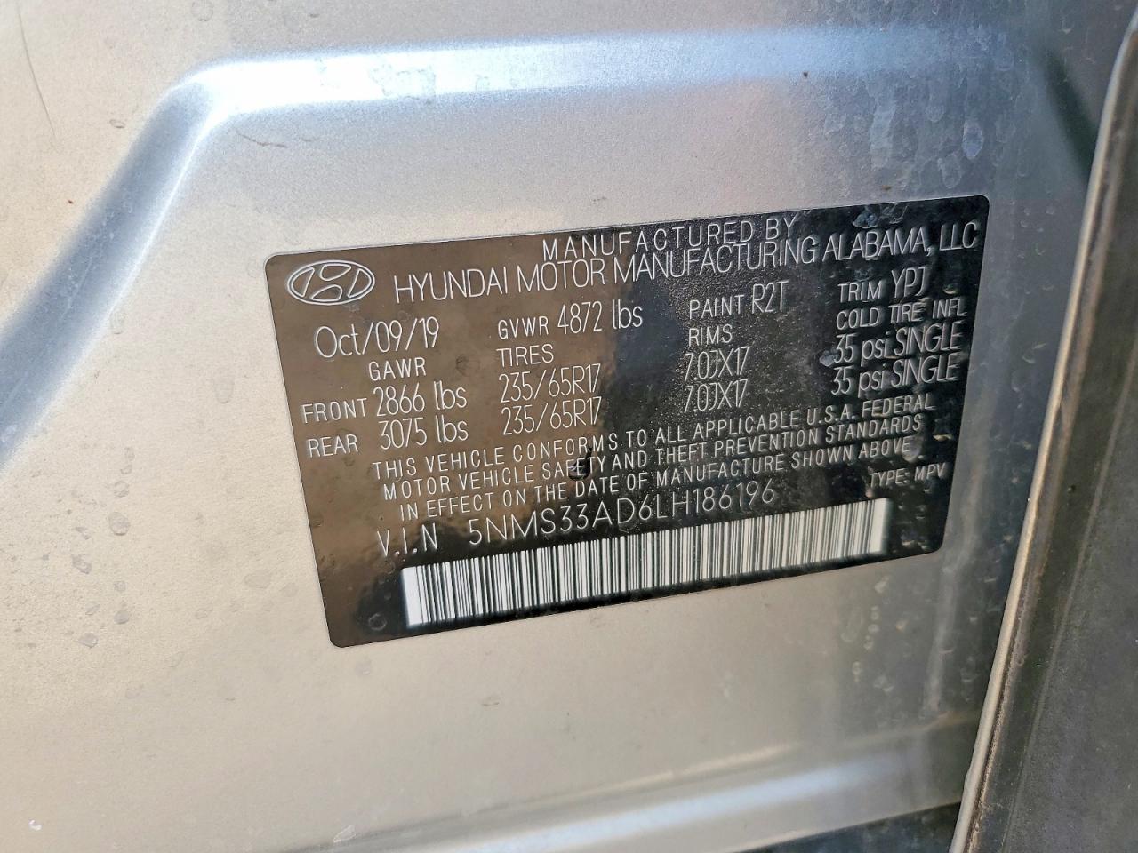 Hyundai SANTA FE Sel