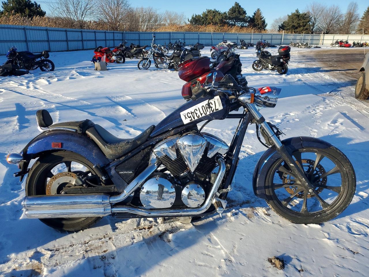 Salvage Honda Vt Cycle Image