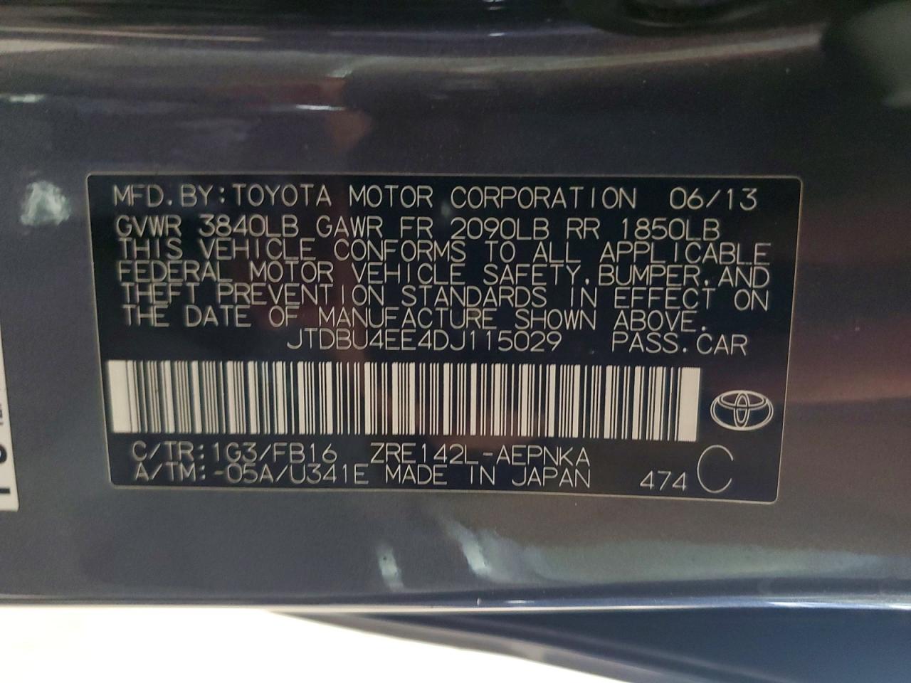 Toyota Corolla Le