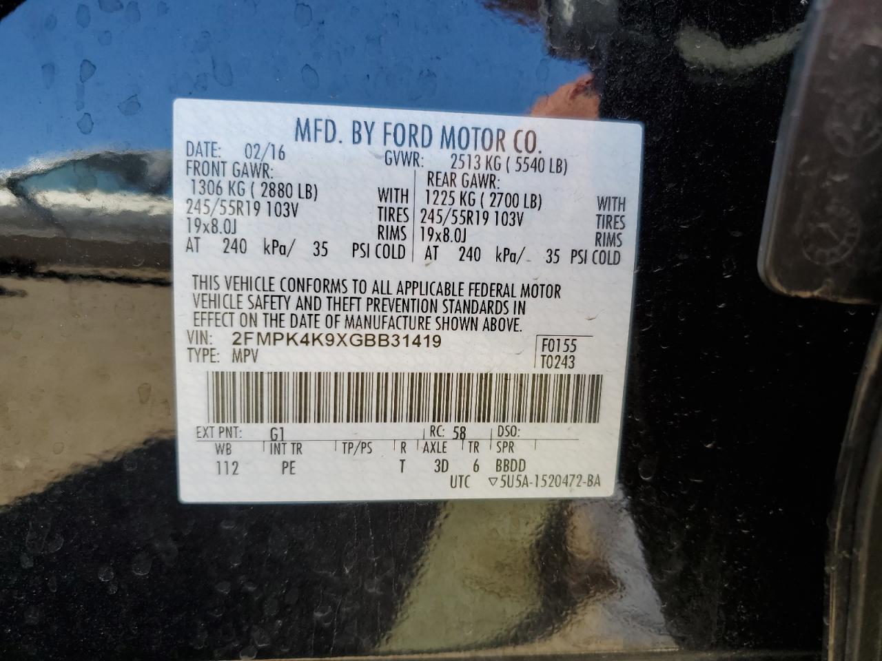 Ford Edge Titanium