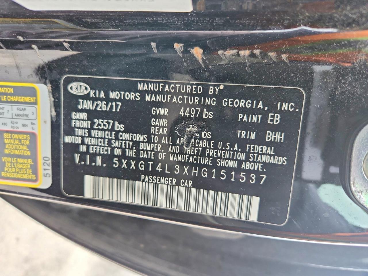 Kia Optima Lx