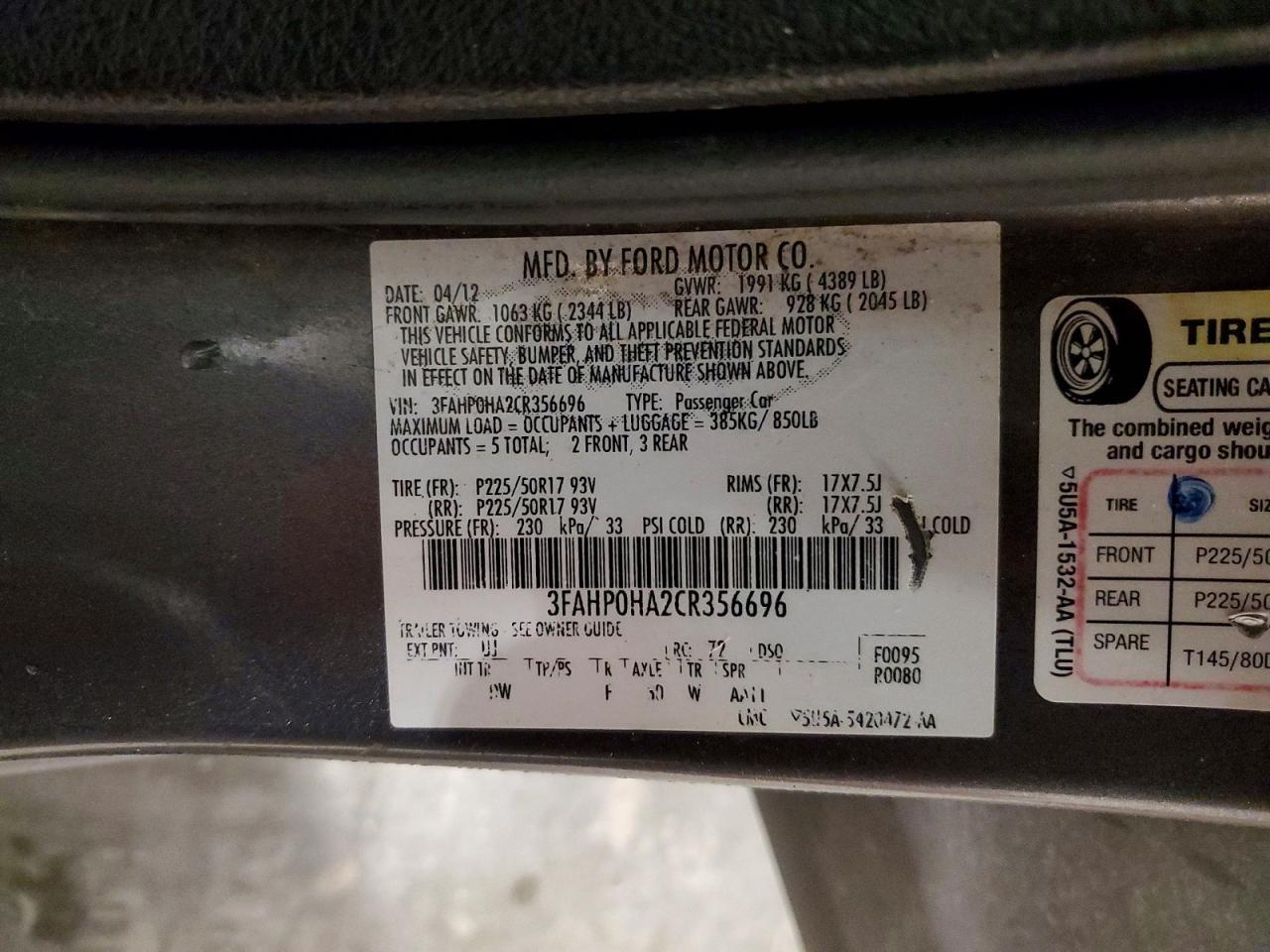 Ford Fusion Se