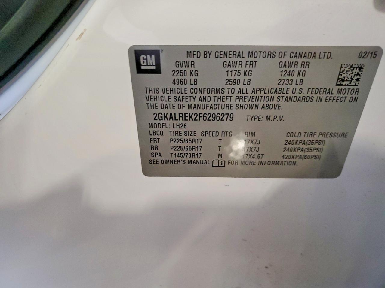 GMC Terrain Sle