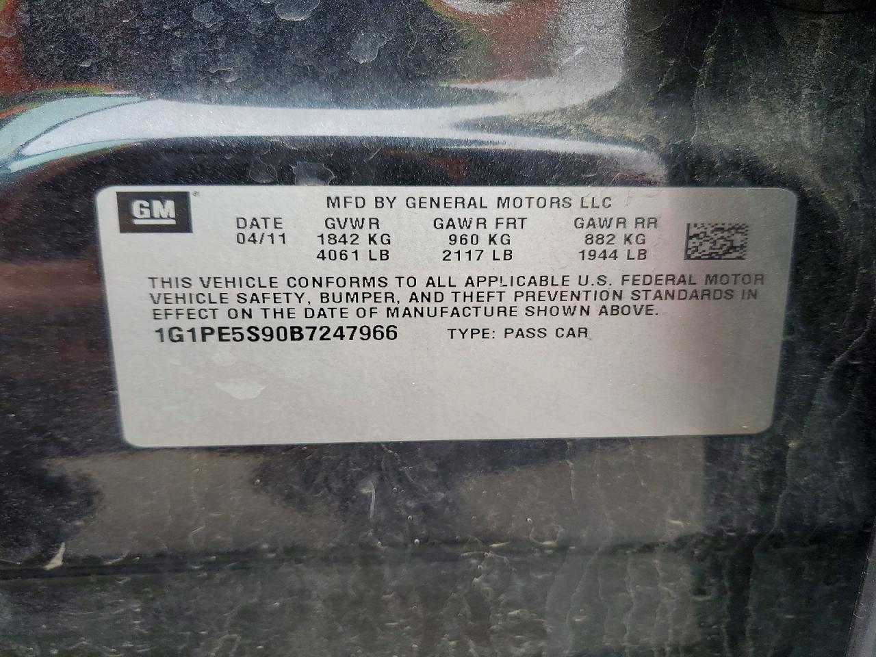 Chevrolet Cruze Lt