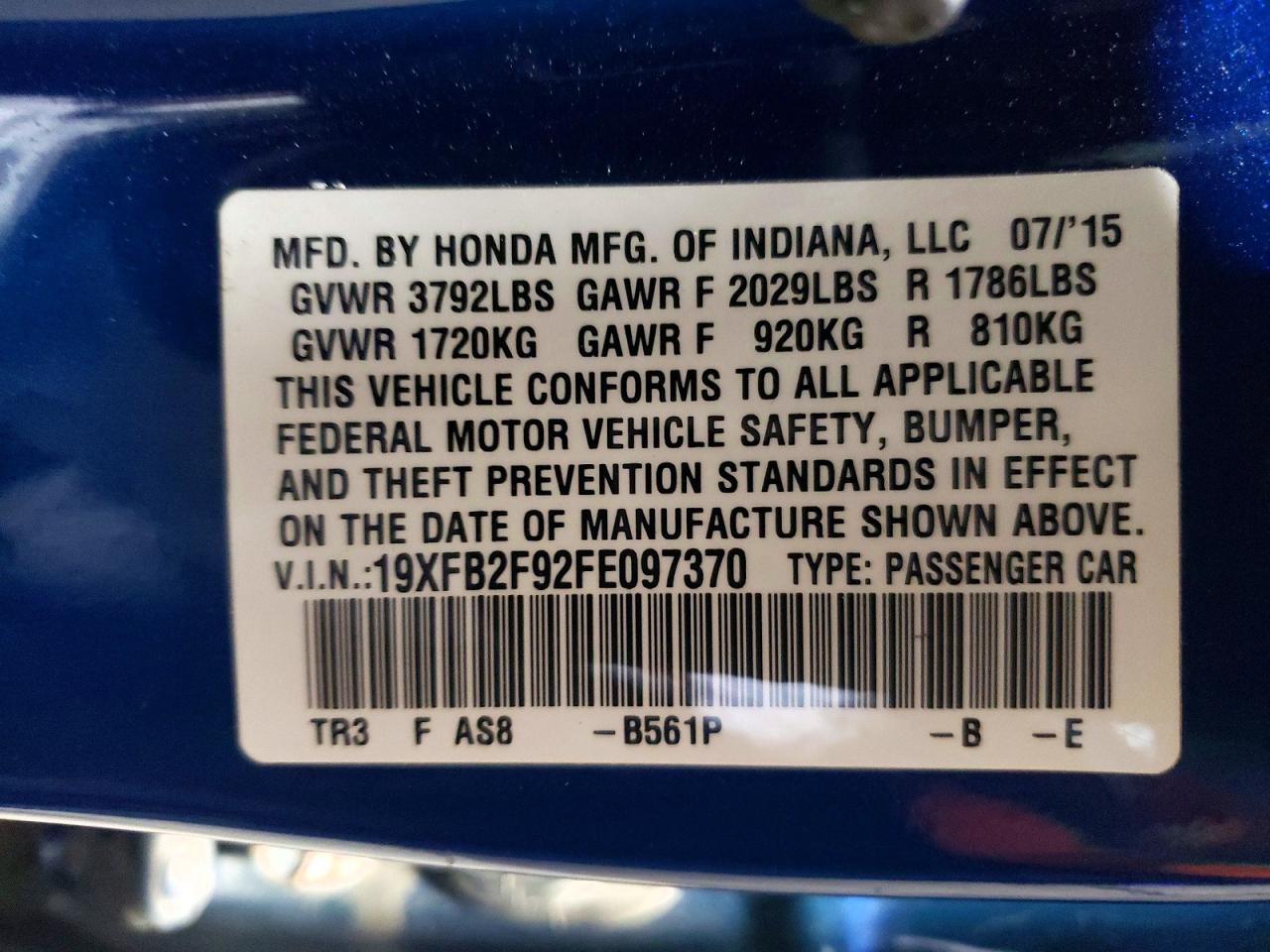 Honda Civic Exl