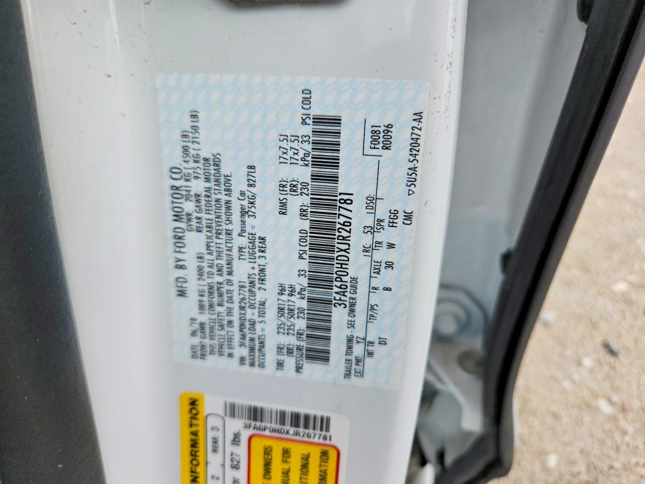 Ford Fusion Se