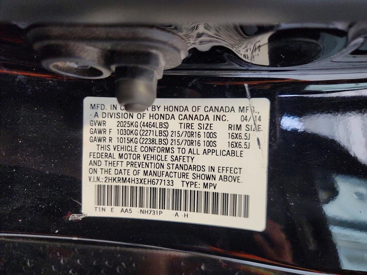 Honda Crv Lx
