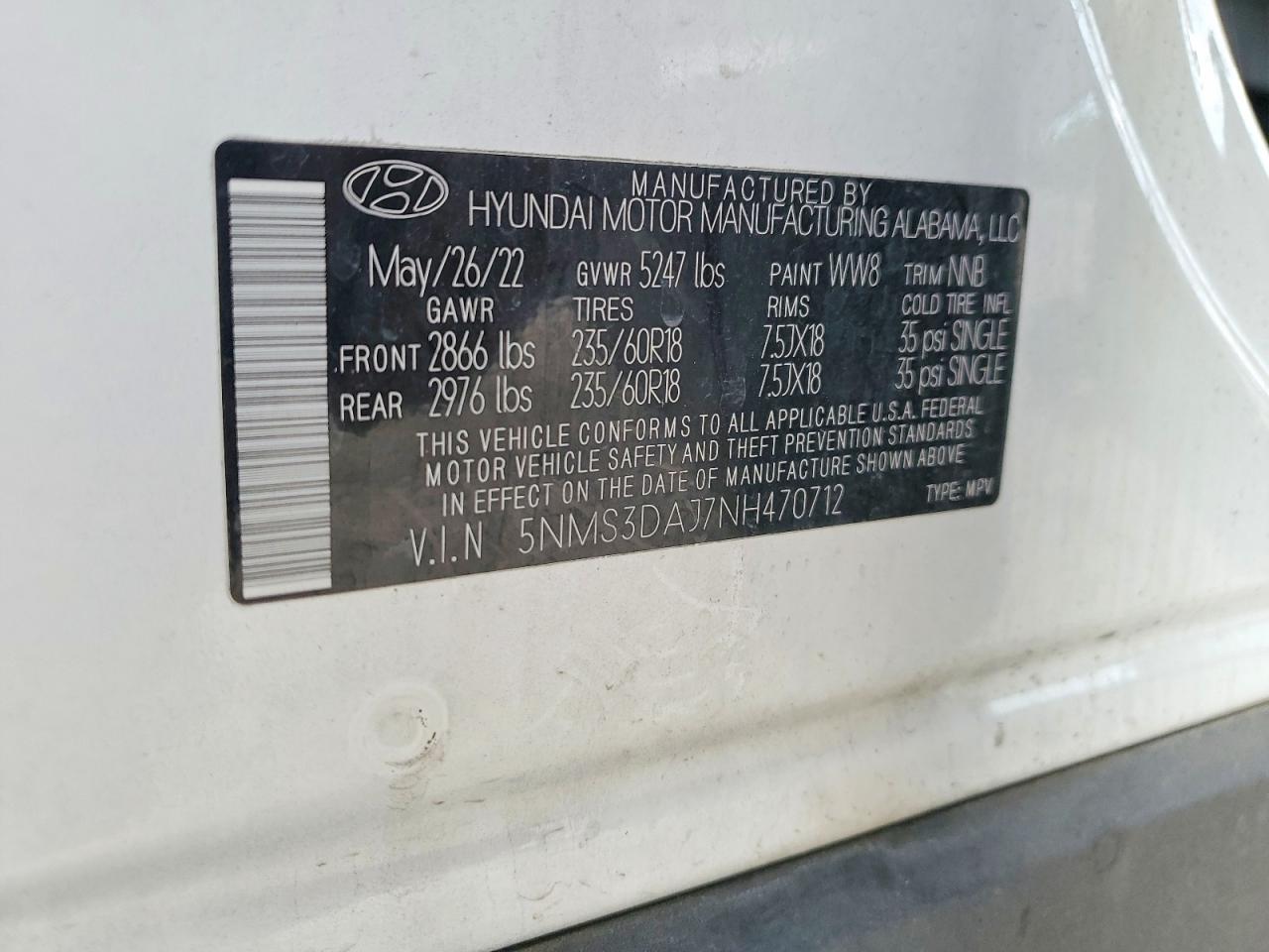 Hyundai SANTA FE Sel