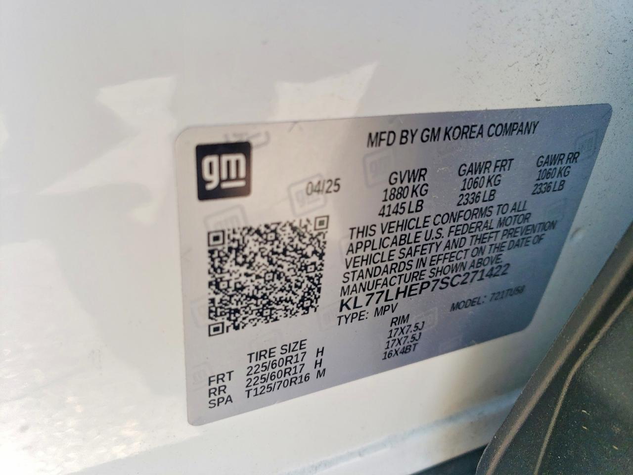 Chevrolet Trax 1lt