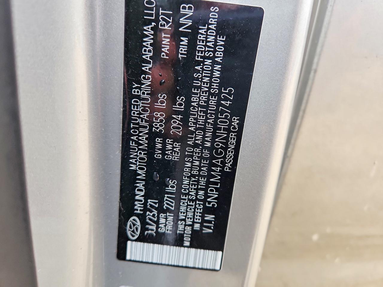 Hyundai ELANTRA Sel