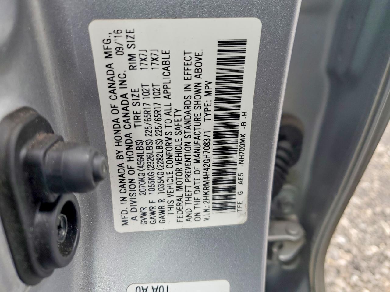 Honda Crv Se