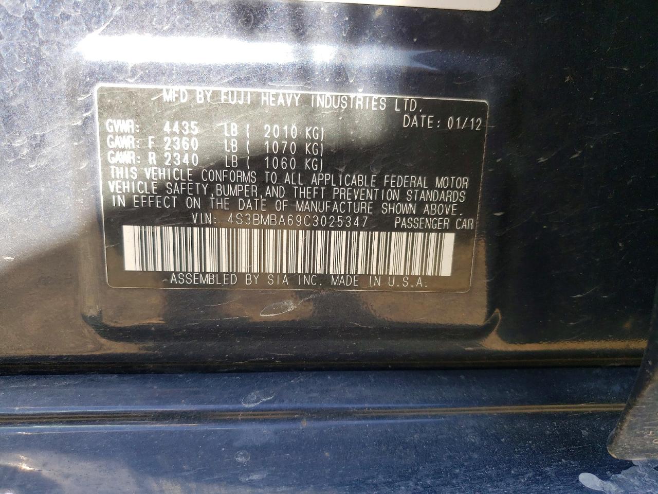 Subaru Legacy 2.5i