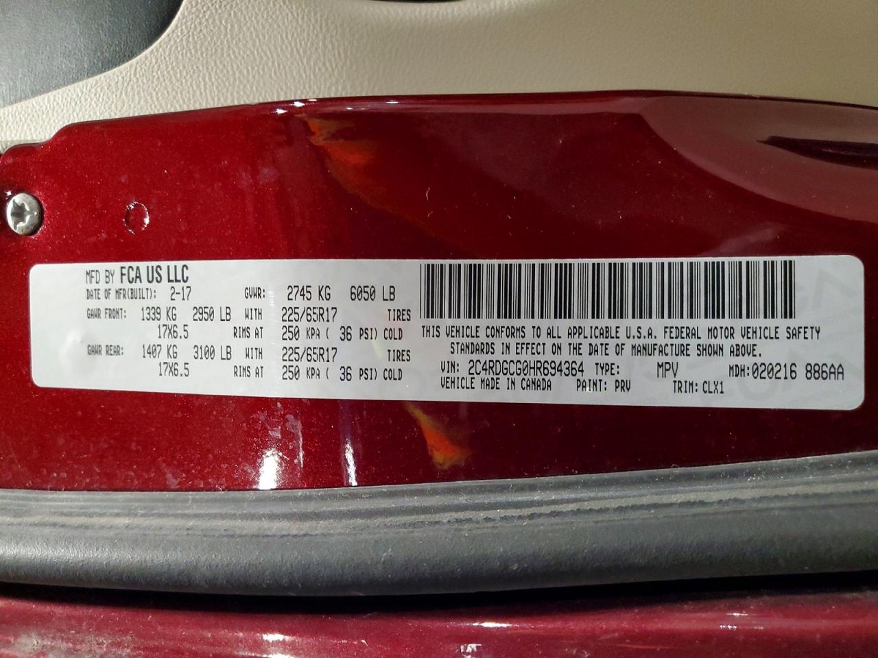 Dodge Caravan Sxt