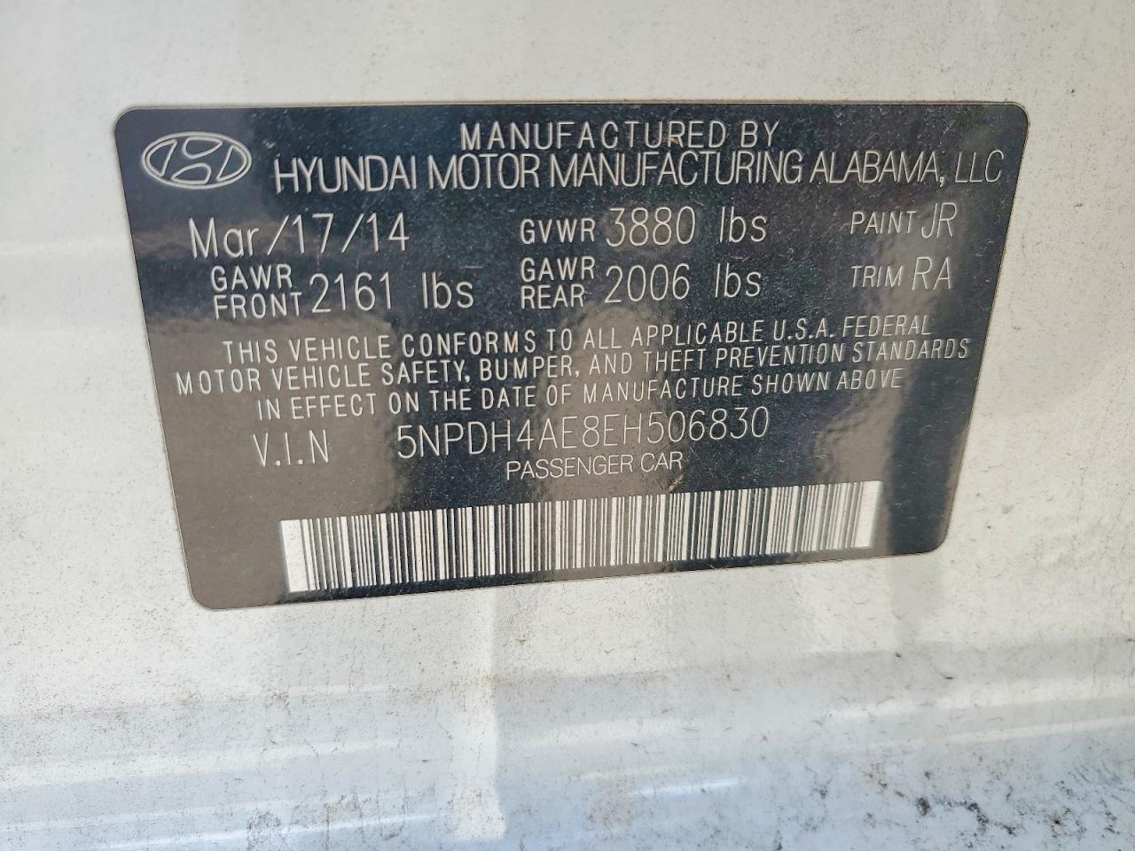 Hyundai ELANTRA Se