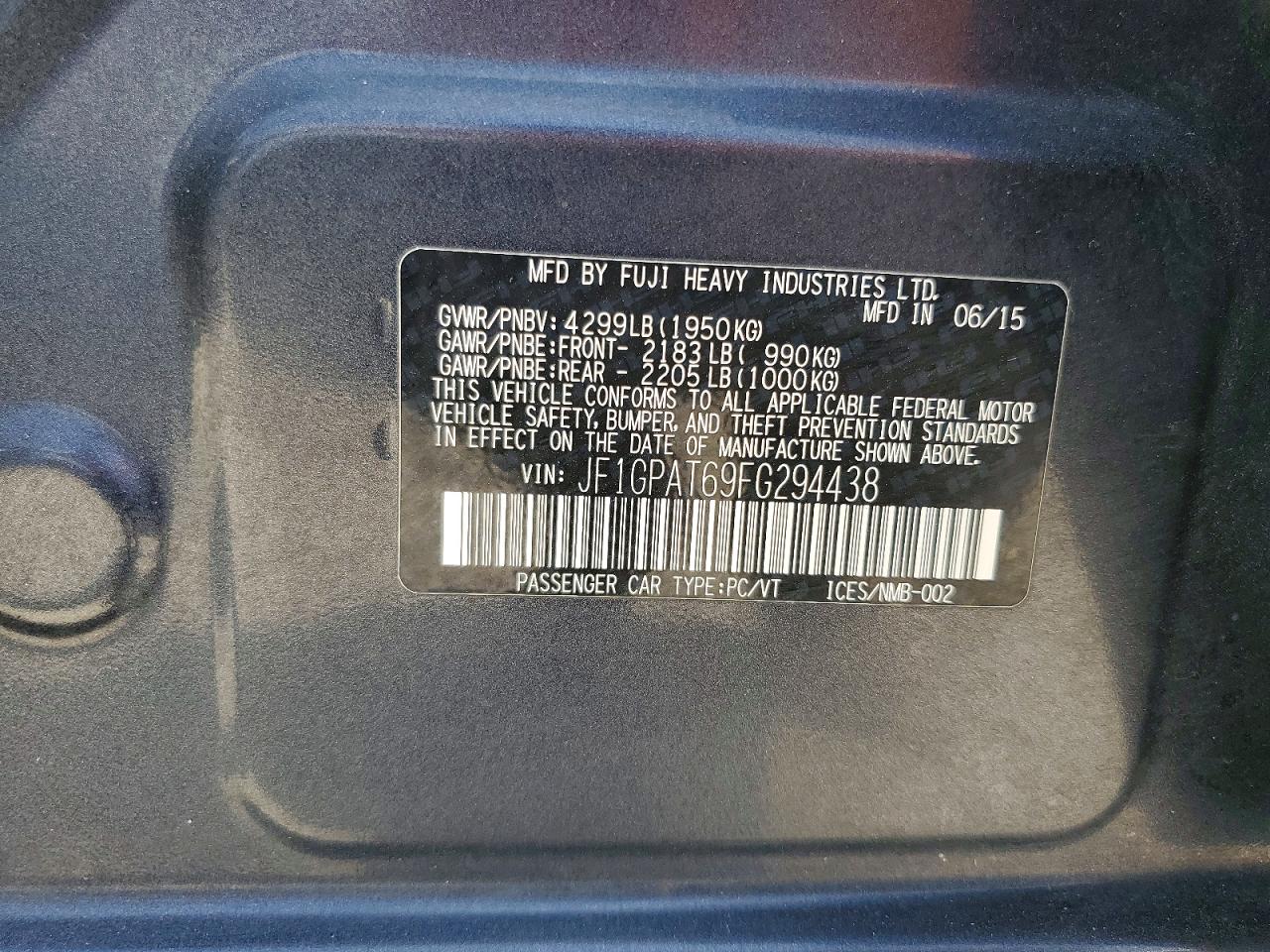 Subaru Impreza Sport