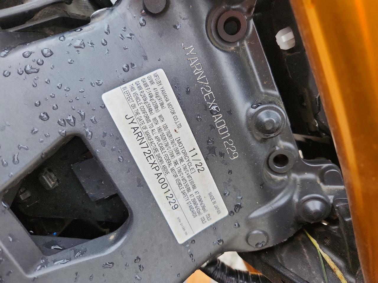 Yamaha Mt09 D