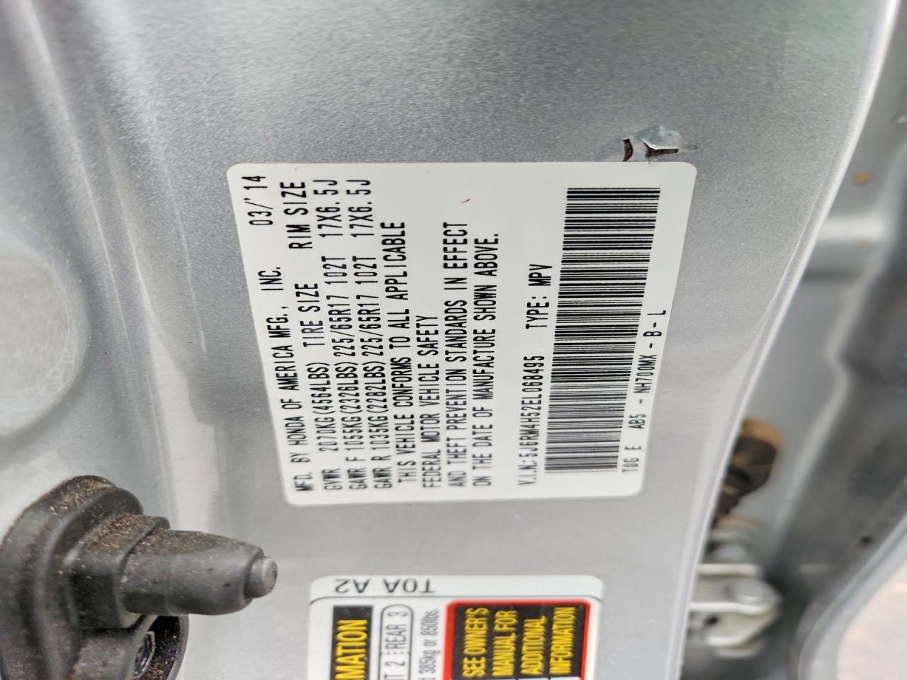 Honda Crv Ex