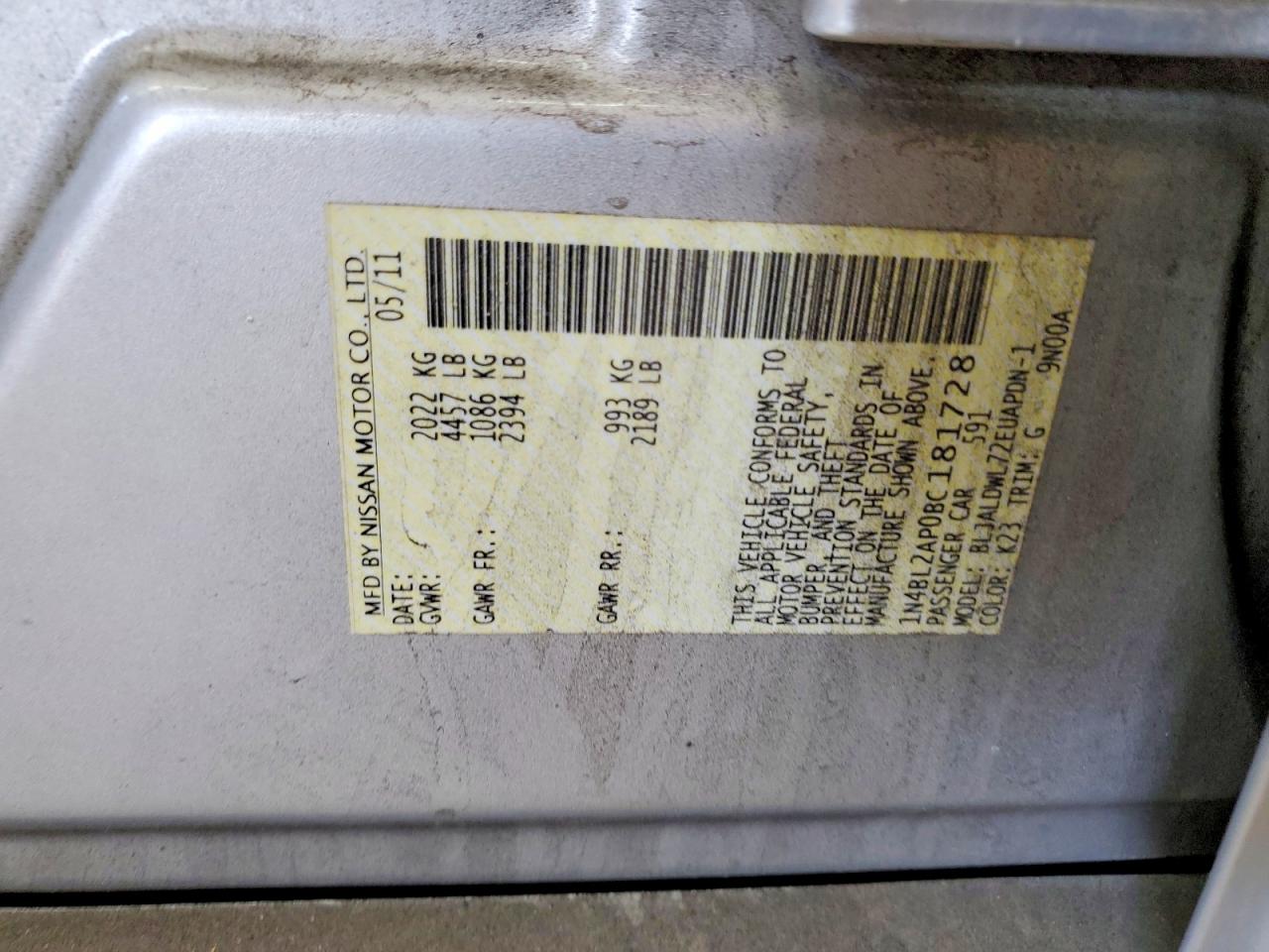 Nissan Altima 3.5 Sr