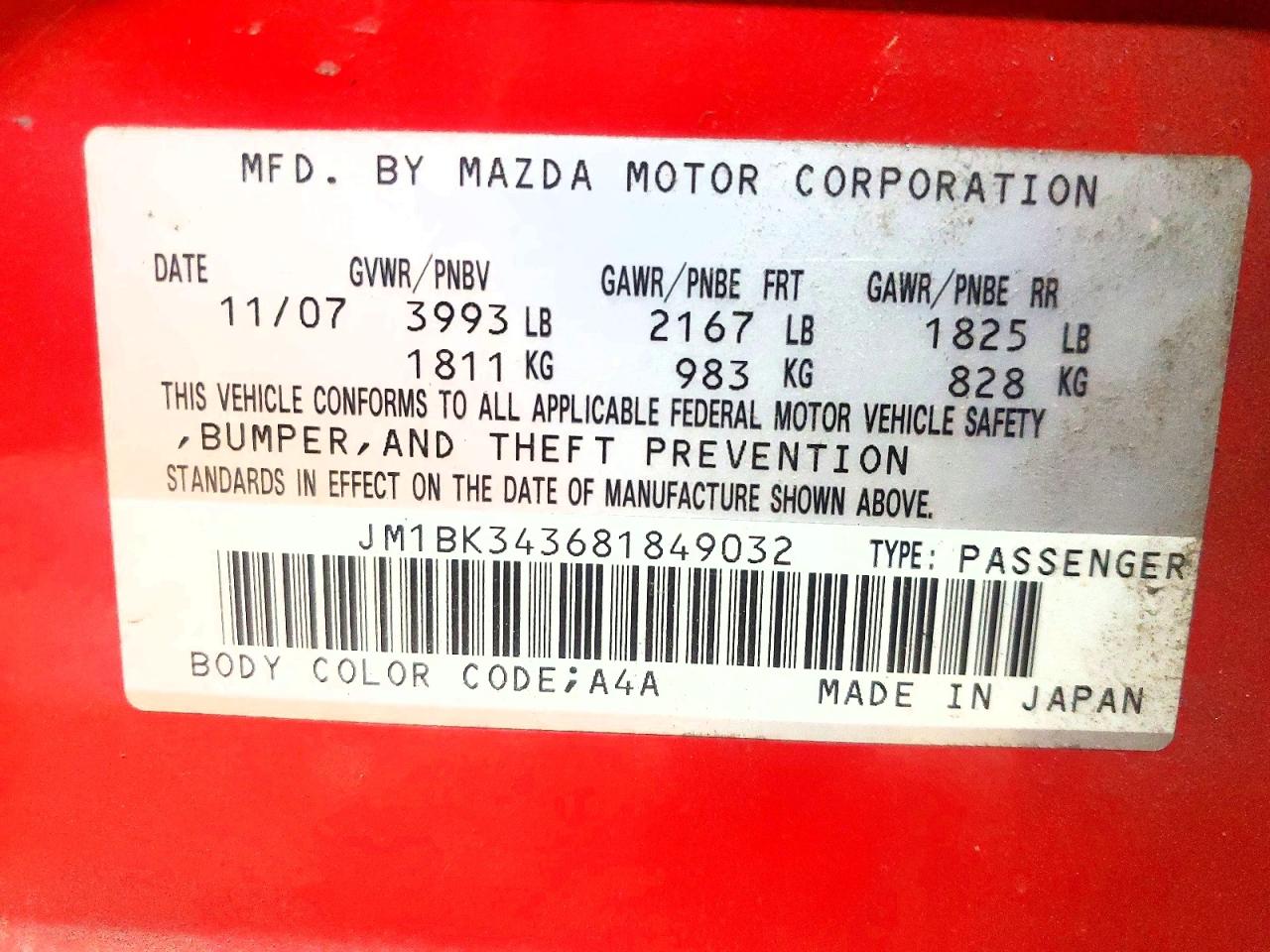 Mazda Mazda3 Hatchback