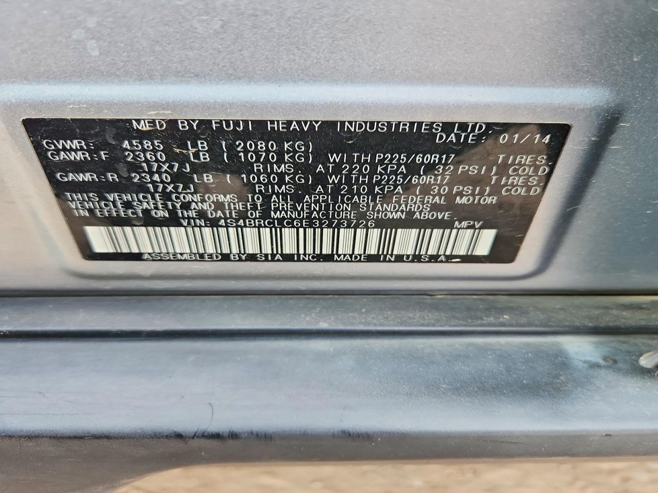 Subaru Legacy 2.5i Limited