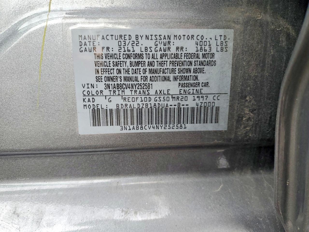 Nissan Sentra Sv