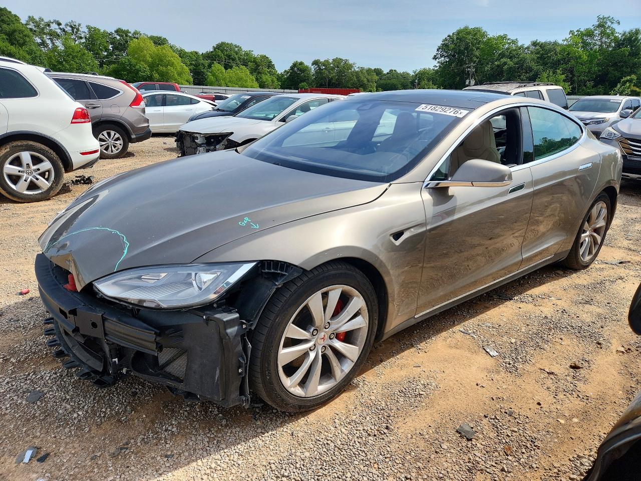 Salvage Tesla Model S Image