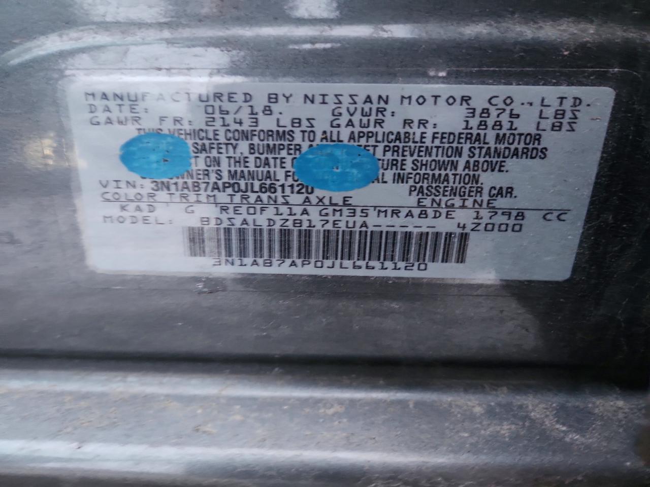 Nissan Sentra Sv