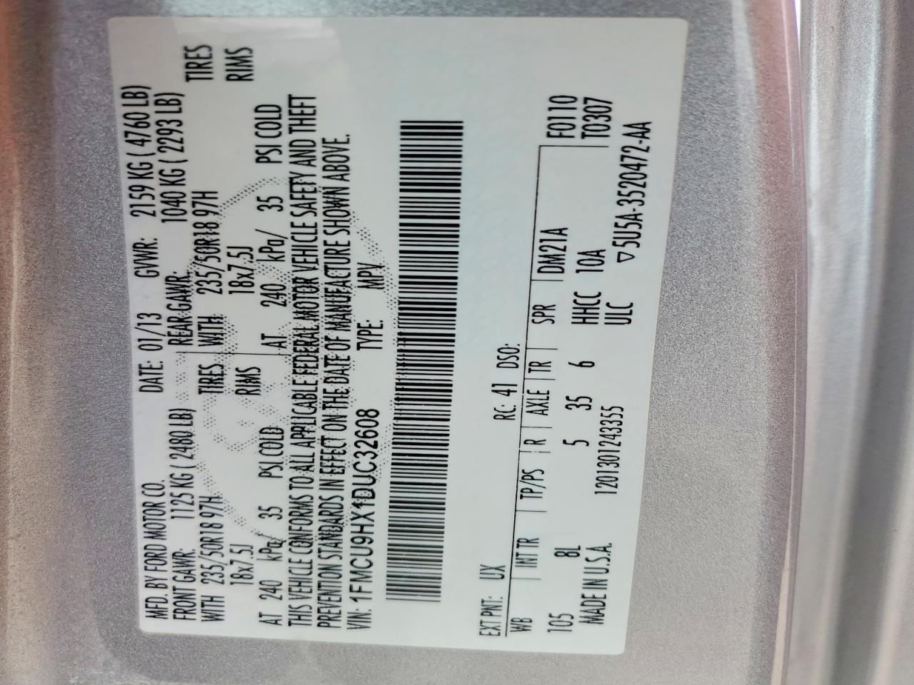 Ford Escape Sel
