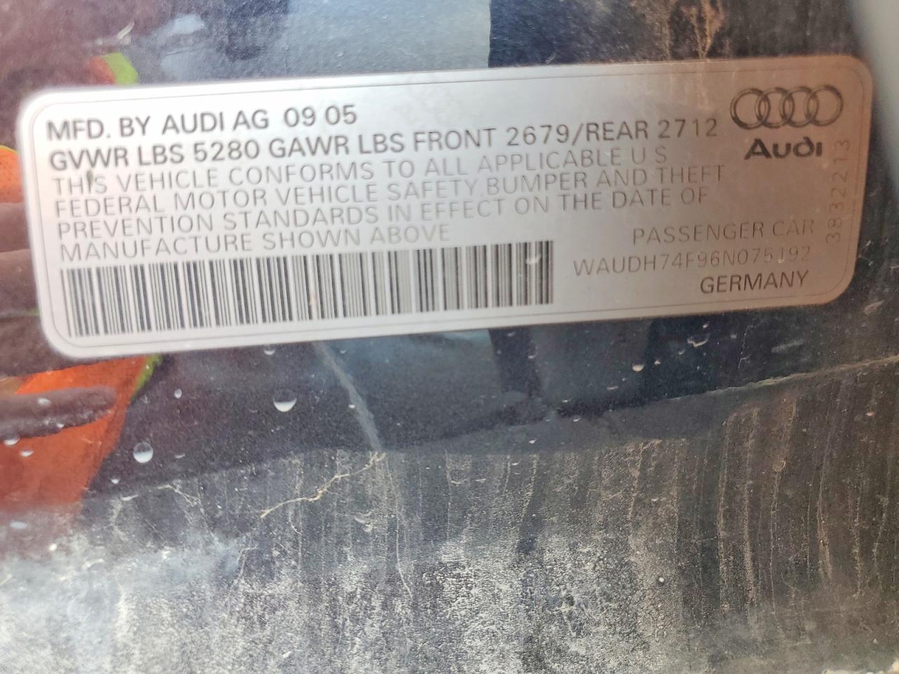 Audi A6 3.2 Quattro