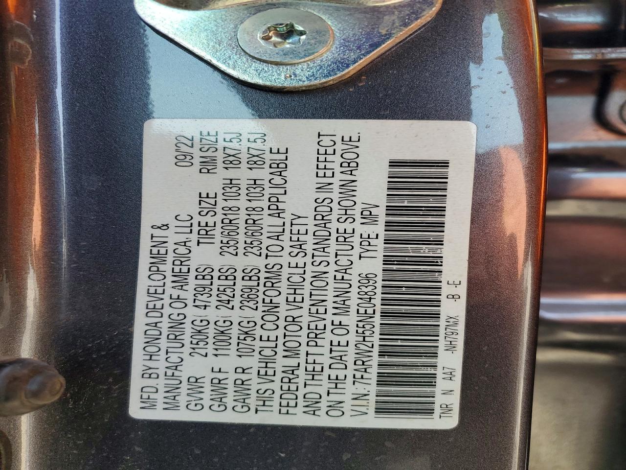 Honda Crv Ex