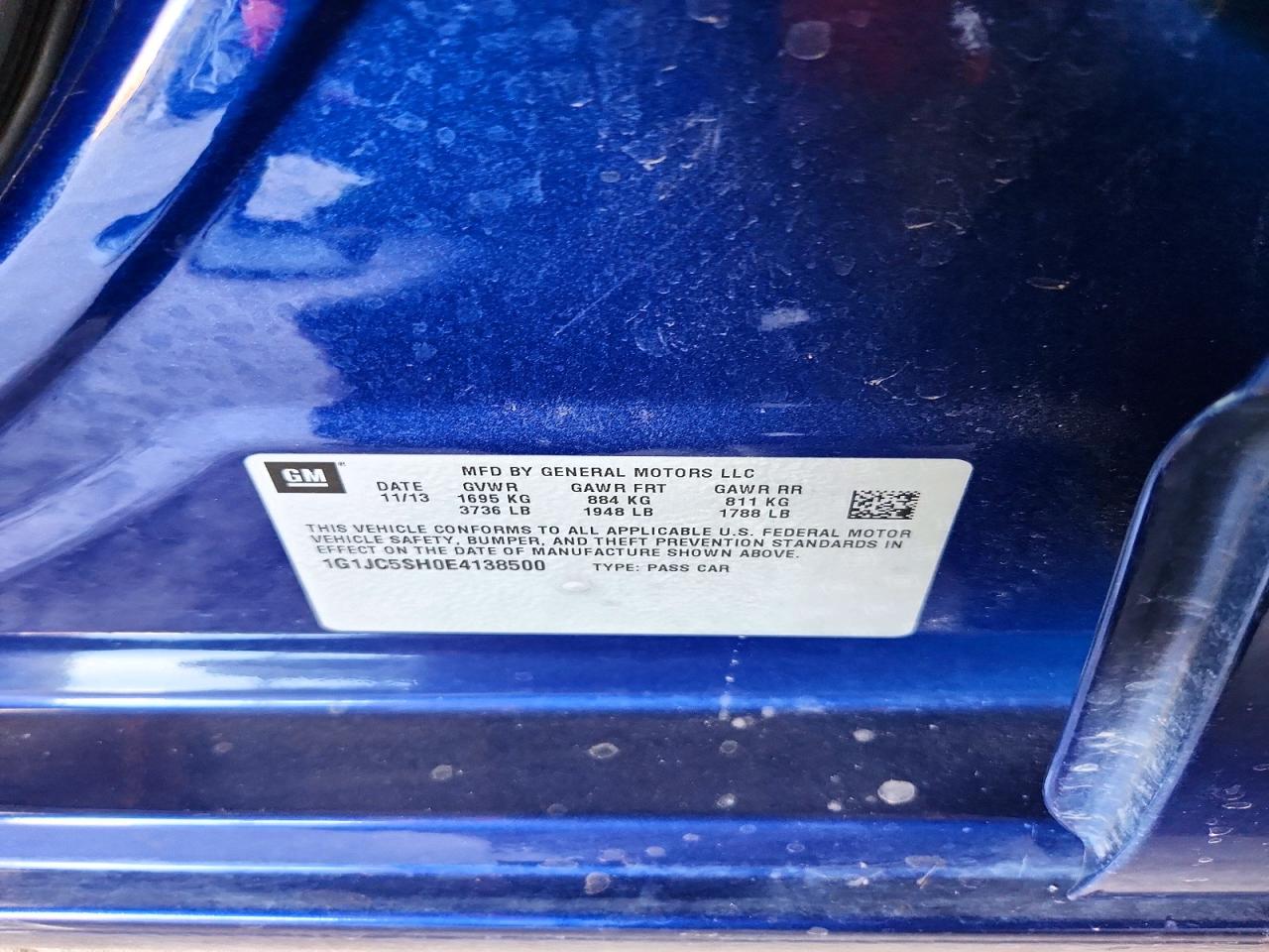 Chevrolet Sonic Lt