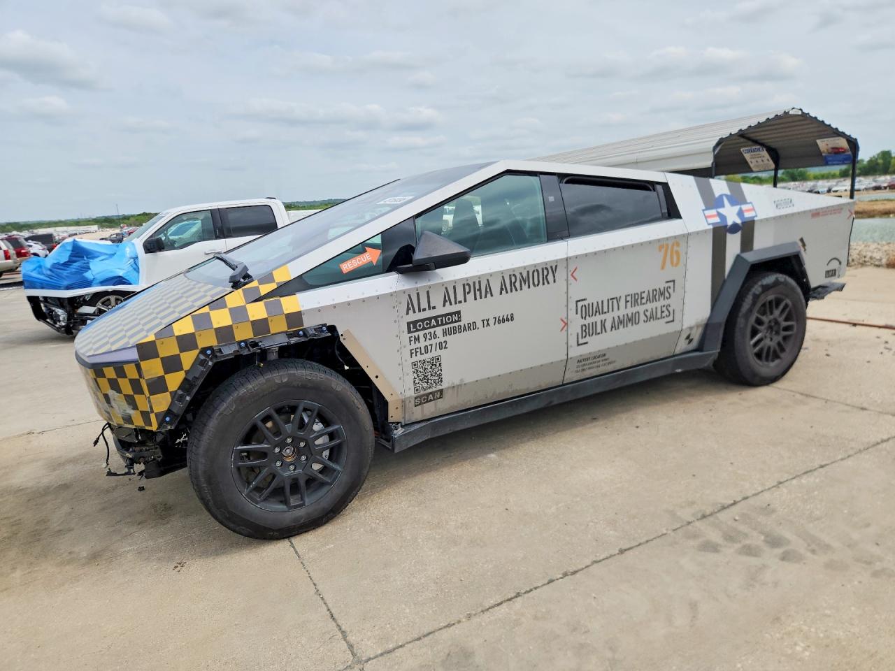 Salvage Tesla Cybertruck Image