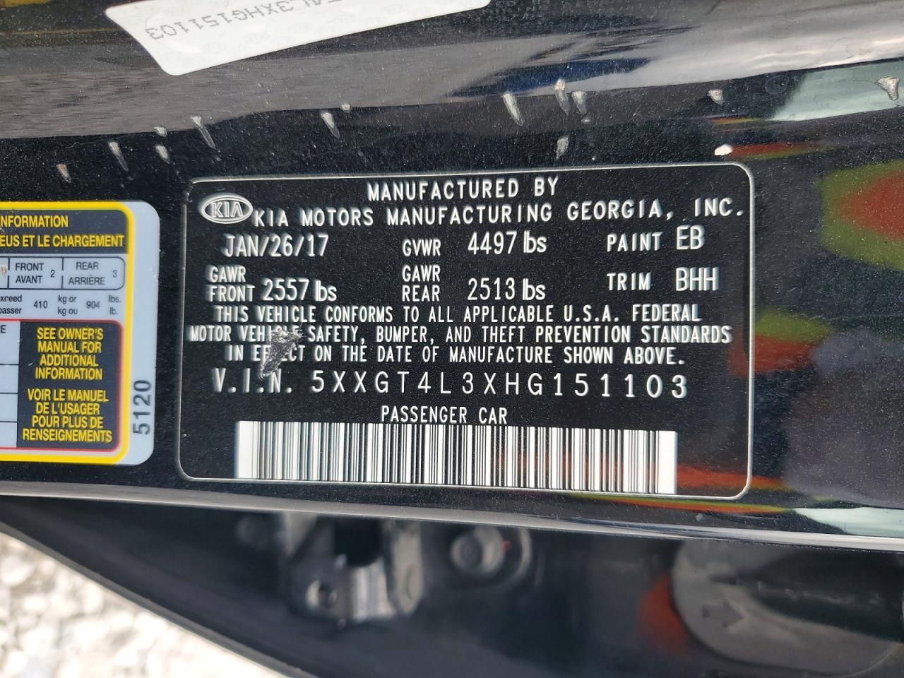 Kia Optima Lx