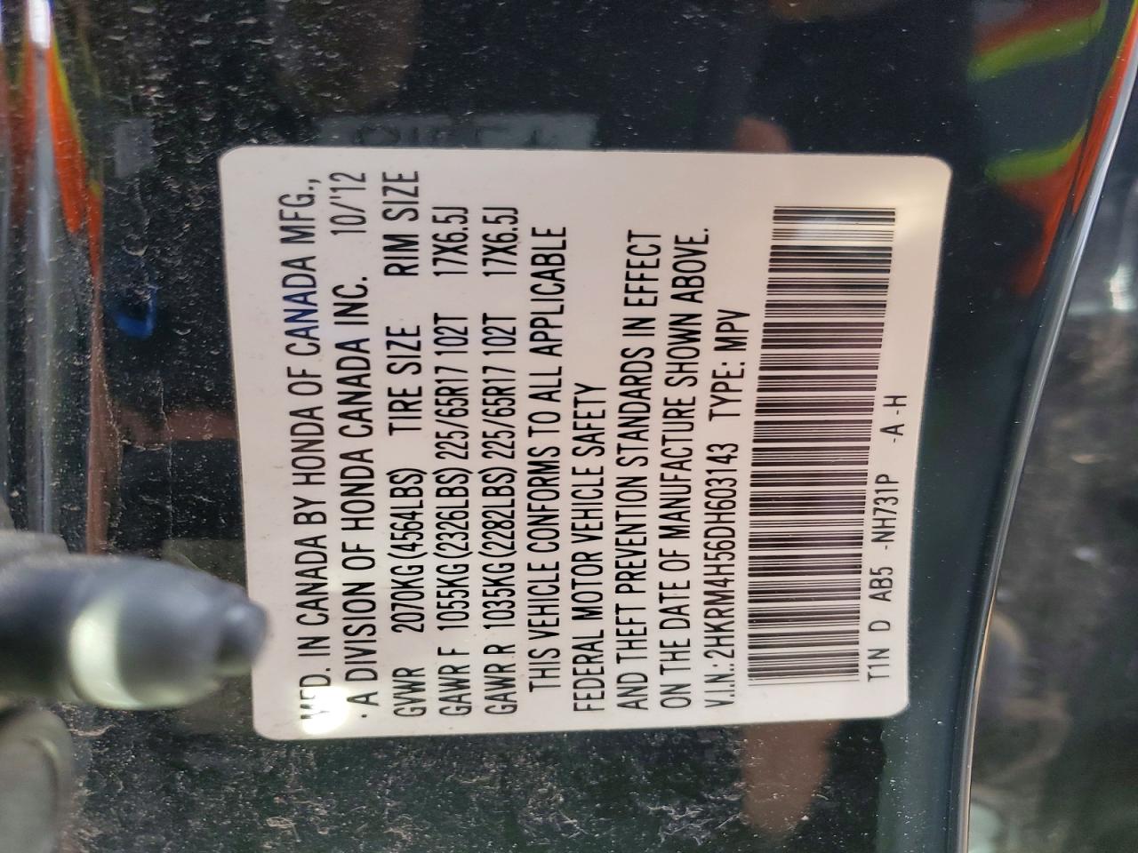 Honda Crv Ex